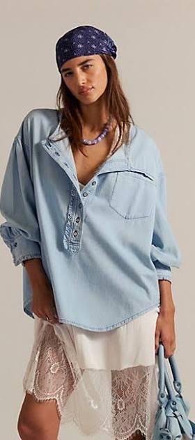 Denim Dreaming Pullover