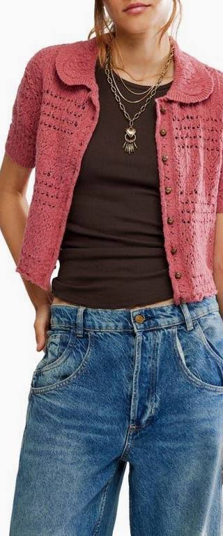 Daylight Cardigan -faded rose