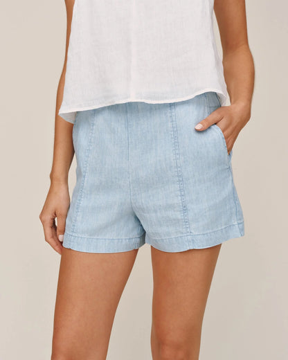 Smocked back Short