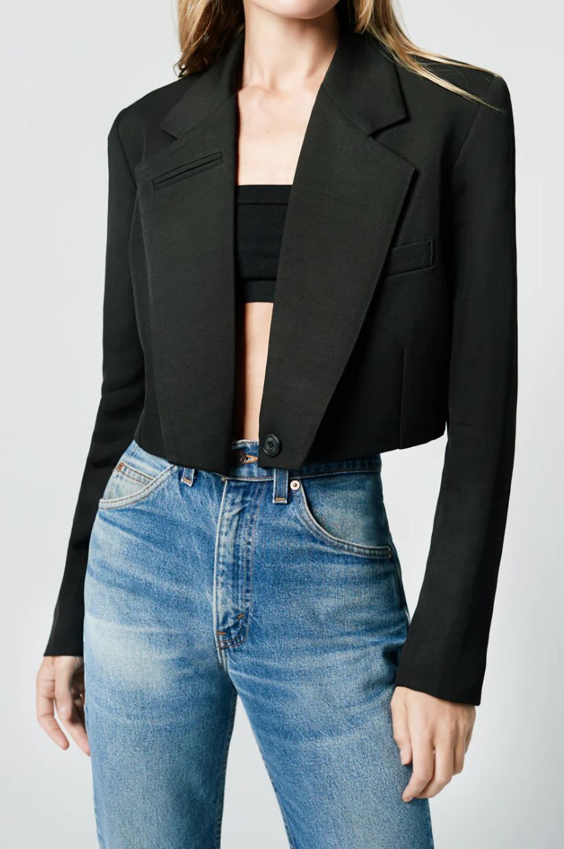 Cut Off Blazer