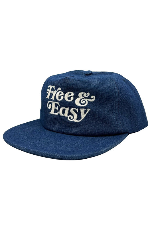 Free & Easy Denim Snapback Hat