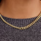 Lou Link Asymmetrical Necklace