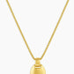 Lou Tag Pendant Necklace