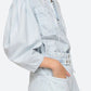 Nyla Twill Puff Sleeve Top