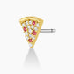 Pizza Charm Stud